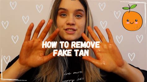 how to get fake tan off white clothes|how to remove tan from clothes.